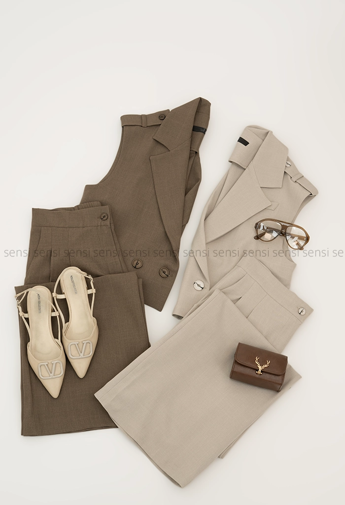 ست وست و شلوار بزایاق کد1005395